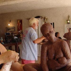 Étude en Groupe du Portrait en Argile 3D & Réalisation - Tous Niveaux (4 Heures/4 Jours)